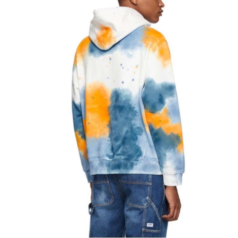 NWOT MSGM Colorful Tie-Dye Hoodie